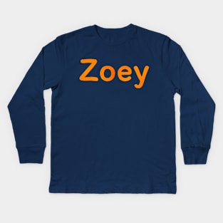 Zoey Kids Long Sleeve T-Shirt